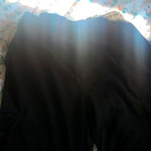 LANGPIAOEZU 2XL black joggers